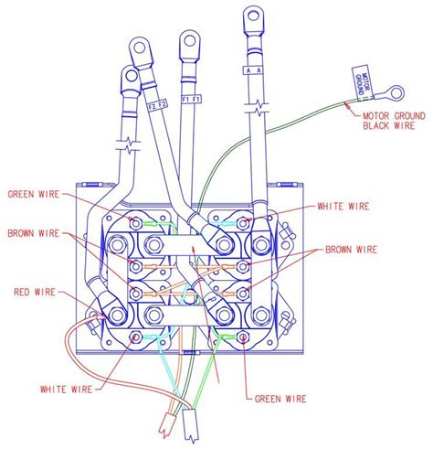 wonderful warn winch controller wiring diagram auto relay ammeter gauge