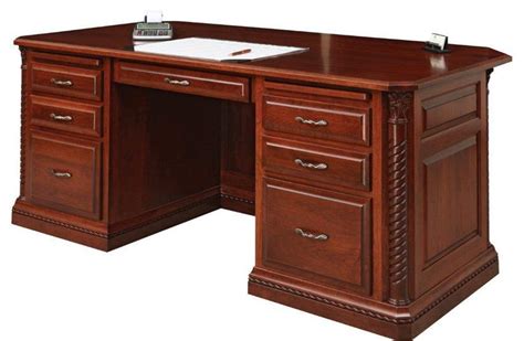 lexington solid wood executive desk