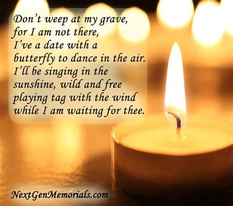 funeral poems memorial poems  read   funeral memorial verses