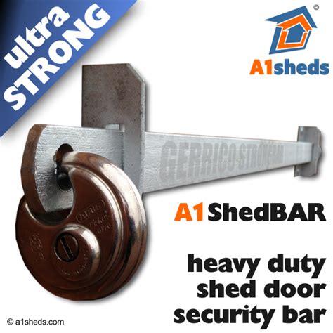shedbar shed door security bar