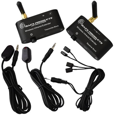 bafx products wireless ir repeater kit remote control extender learn   visiting