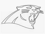 Panthers Getdrawings Seekpng Pngfind sketch template