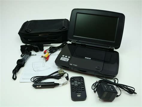 Rca Drc99392 Portable Dvd Player 9 Lcd Screen Bundle Case Remote Etc