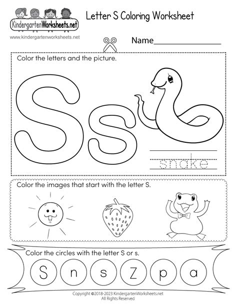 letter  coloring worksheet  printable digital