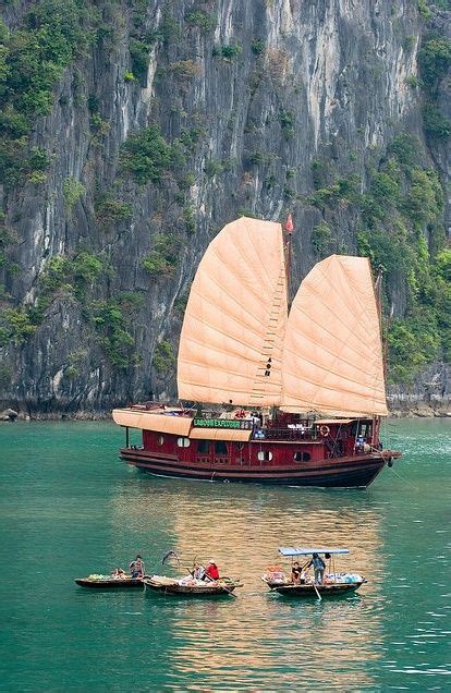 halong bay cruise boat places  travel travel   world