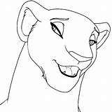 Lioness Tlk Seductive sketch template
