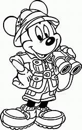 Coloring Pages Animal Kingdom Disney Mickey Mouse Popular Book Colouring Visit Kids Sheets sketch template