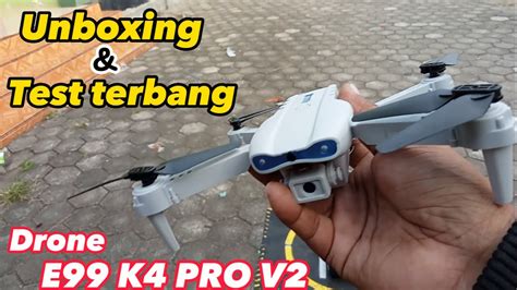 unboxing test terbang drone   pro  youtube