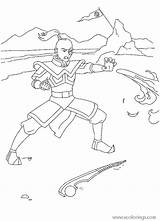 Avatar Zuko Coloring Pages Airbender Last Xcolorings Noncommercial Individual Print Use sketch template