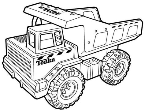 construction trucks coloring pages printables   preschool