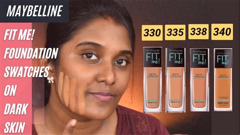 maybelline fit  foundation  toffee  classic tan  spicy brown  cappucino