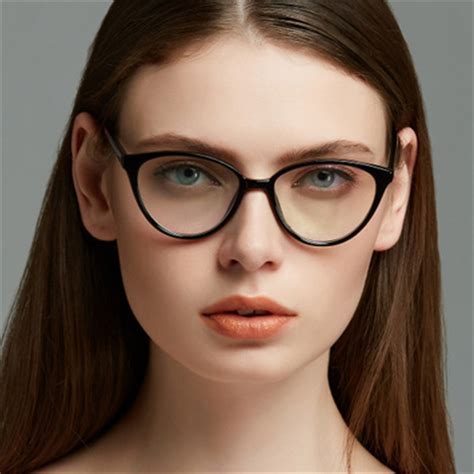2018 retro cute cat eye computer eyeglasses frames for women glasses