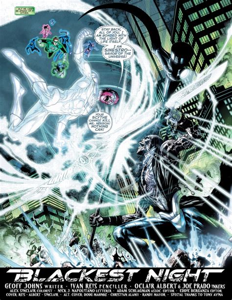 White Lantern Sinestro Vs Nekron Comicnewbies