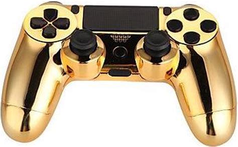 bolcom wired controller double dual shock goud voor ps