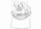 Coloring Pages Ratatouille Kids sketch template