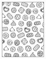 Candy Coloring Pages раскраски Print Sweets все категории из Color sketch template