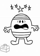 Coloring Mr Men Pages Miss Bump Dizzy Little Colouring Printable Feeling Choose Board Characters sketch template