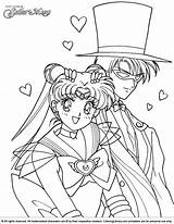 Sailor Moon Coloring Sheet Library sketch template