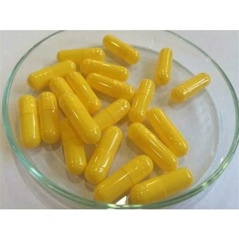 yellow empty hard gelatin capsule shell  pieces   price