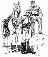 Lone Ranger Western Tonto Cowboy Comic Coloring Pages Silver Book Week Part Choose Board sketch template