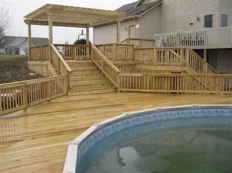 archadeck  ft wayne build  pool deck