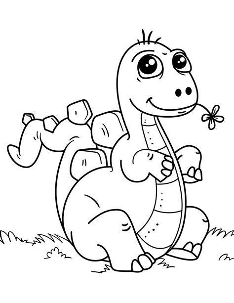 dinosaur  printable coloring pages