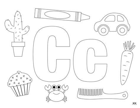 letter  coloring pages