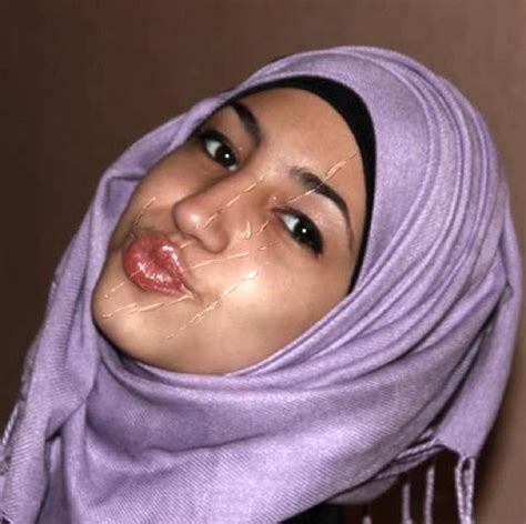 muslim girl cum facial