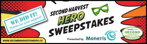 wins   hero sweepstakes  harvest blog