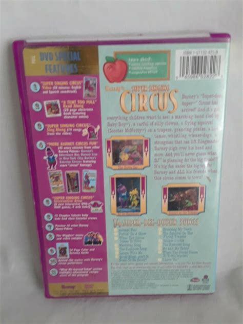 Barneys Super Singing Circus Dvd