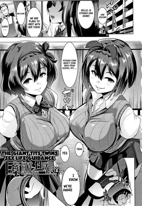 Kyonyuu Na Futago No Seikatsu Shidou The Giant Tits Twins Sex Life