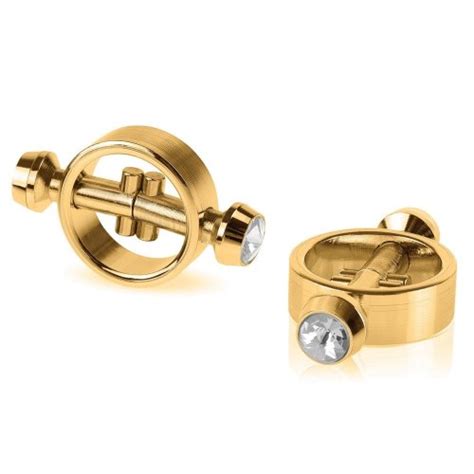 fetish fantasy magnetic nipple clamps gold sex toys popporn