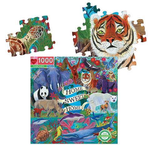 eeboo planet earth  pc puzzle jigsaw puzzles