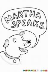 Martha Speaks Marta Coloringhome sketch template