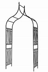 Arch Climbers Coloring Designlooter Garden 1go Climbing Gothic Arbor Various Wide Plant Steel High sketch template