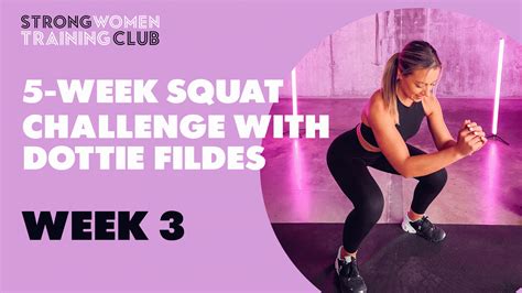 squat challenge week 3
