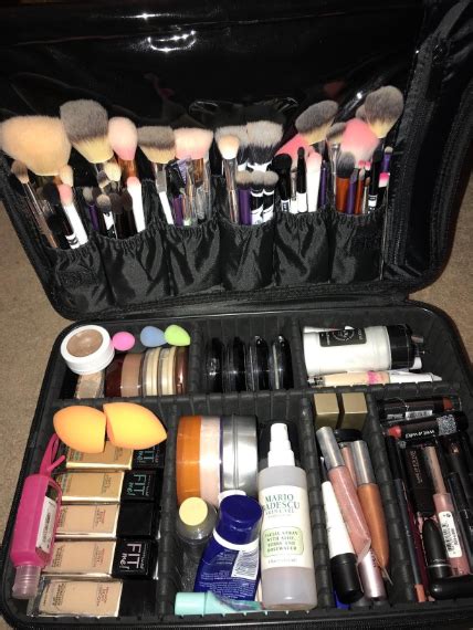 aff link travel makeup train case makeup cosmetic case cool portable