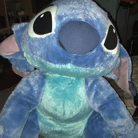 disney  stitch disney plush  poshmark