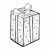 Christmas Coloring Present Box Illustration Vector Colouring Monochrome Drawn Celebration Symbol Anniversary Holiday Birthday Hand Book Dreamstime Illustrations Vectors Stock sketch template