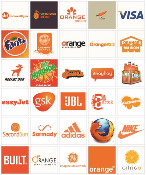 famous orange logo logodix
