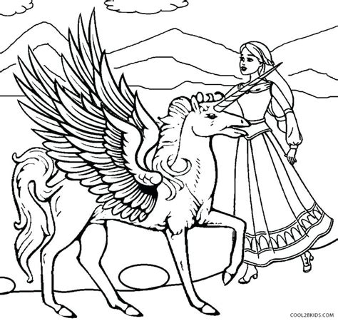 princess  unicorn coloring pages  getcoloringscom