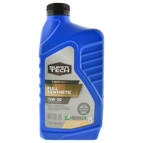 super tech full synthetic sae   motor oil  quart walmartcom