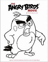 Coloring Pages Angry Birds Movie Choose Board sketch template
