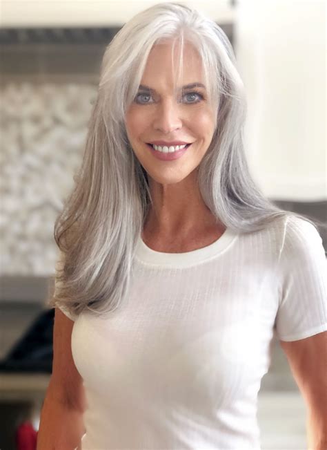 pin by dennis bullard on silver smiles silver haired beauties long