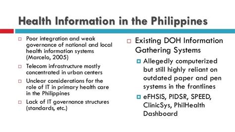 introduction  health systems  overview   philippine heal