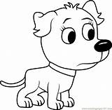 Coloring Pound Puppies Tip Pages Coloringpages101 Printable sketch template