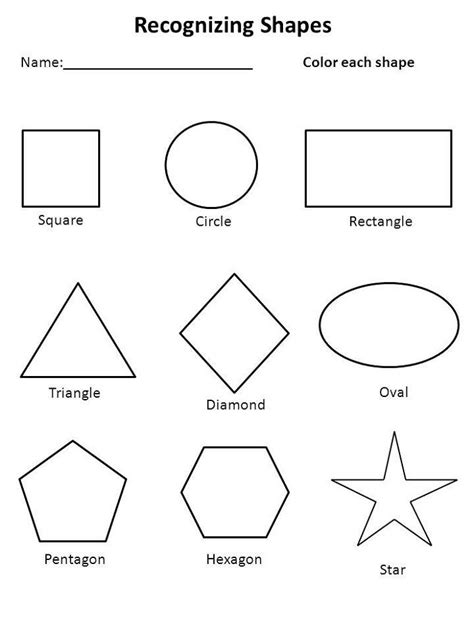 printable toddler worksheets shapes worksheet kindergarten