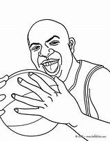Basketball Jonhson Hellokids Baloncesto sketch template