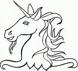Mystical Creatures Licornes sketch template