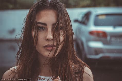 Wallpaper Menghadapi Wanita Model Rambut Panjang Si Rambut Coklat